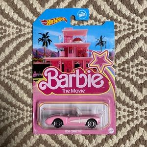 Barbie hot wheels toy car